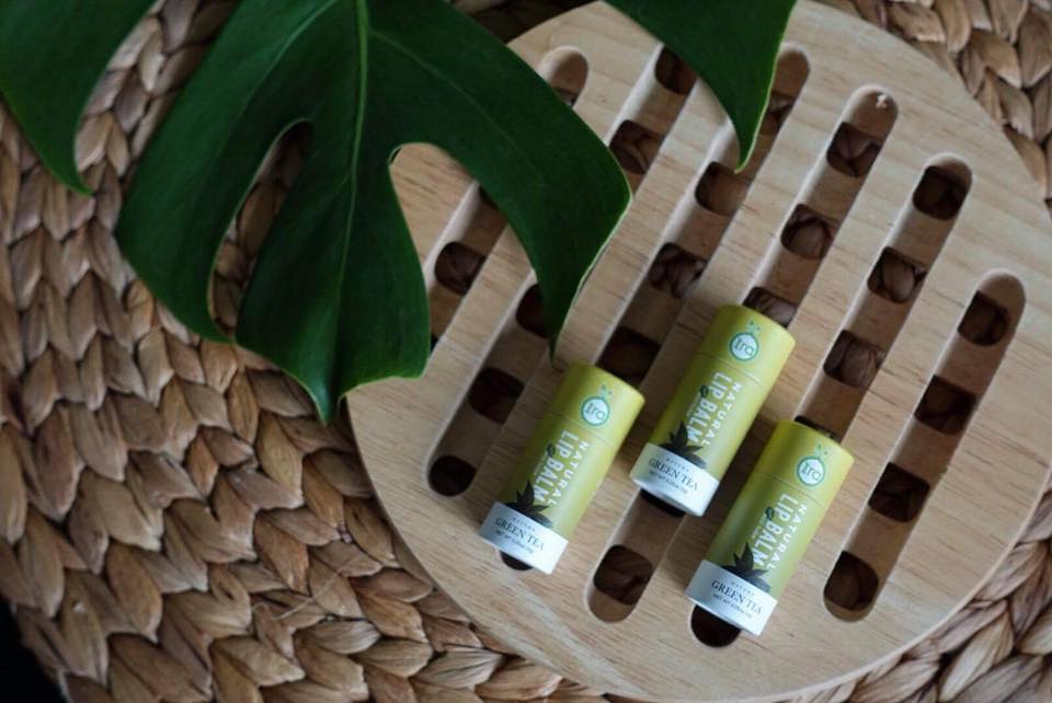 Ira, Eco Tube Natural Lip Balm Green Tea, ลิปบาล์มกลิ่นชาเขียว, ไอรา, ลิปบาล์มไอรา, ลิปIra