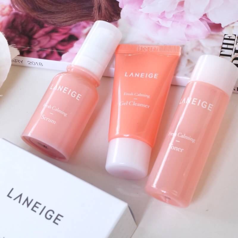 Laneige,Fresh Calming Gel Cleanser ,มอร์นิ่งโฟม , ลาเนจ