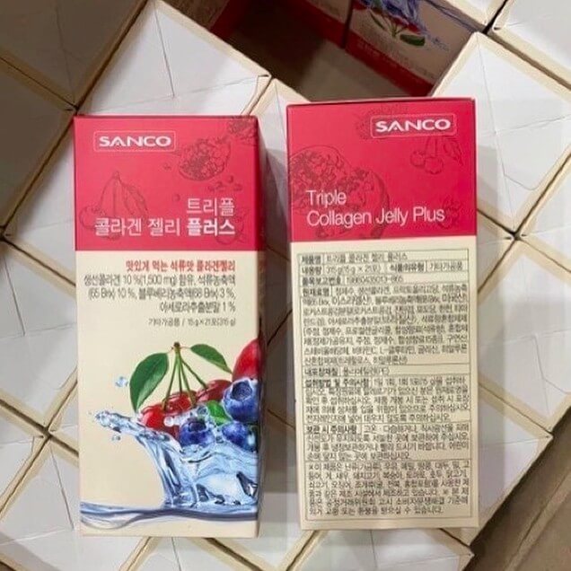 sanco triple collagen jelly plus