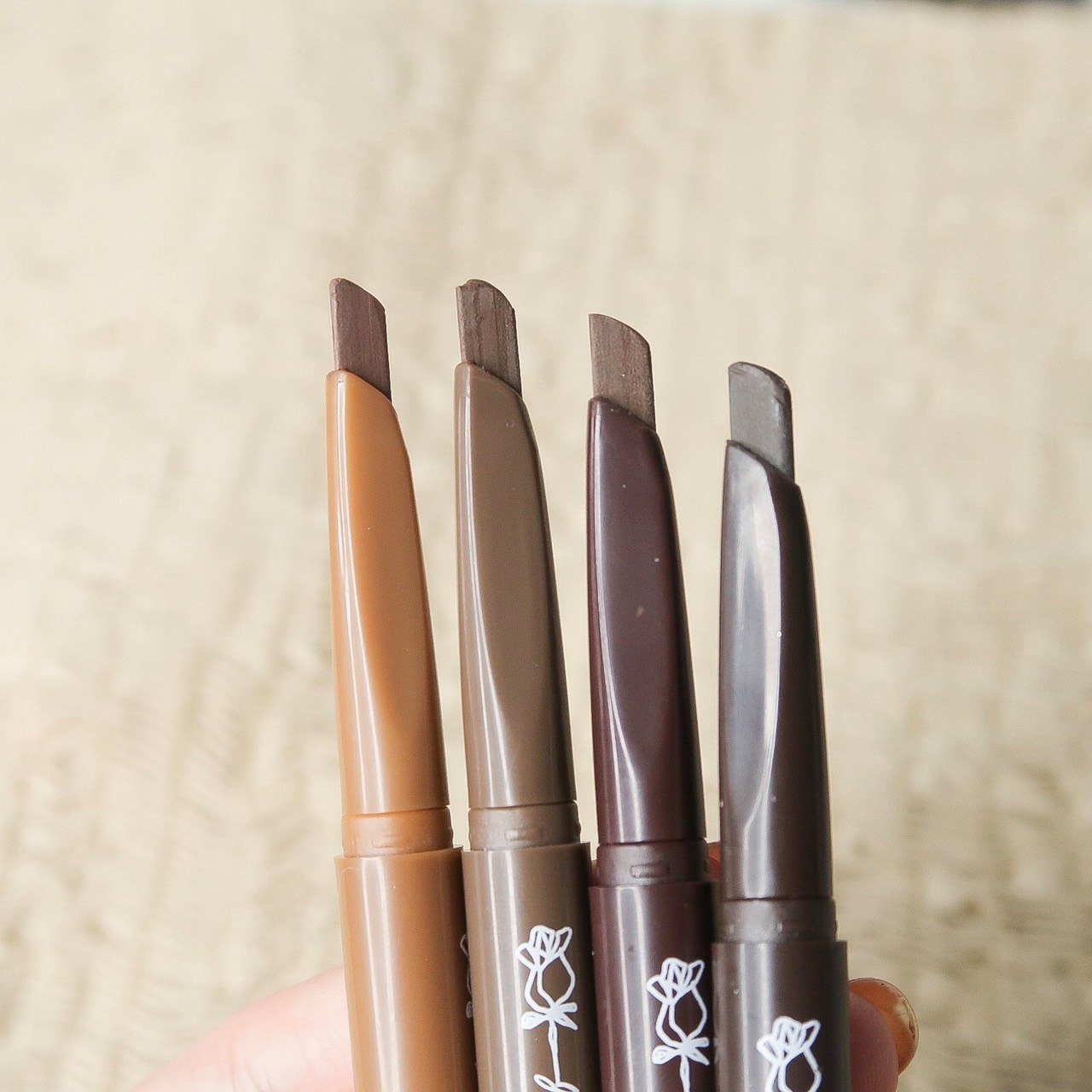 Mille 6D Eyebrow Pencil Waterproof #04 ESPRESSO BROWN 2g  ดินสอเขียนคิ้ว 6D