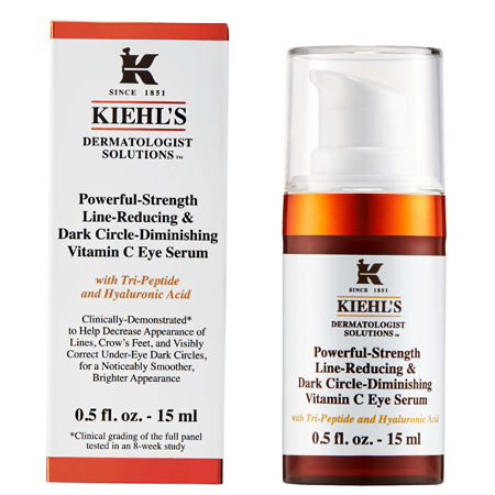 Kiehl's, Kiehl's Powerful-Strength, Kiehl's Powerful-Strength Line-Reducing & Dark Circle-Diminishing Vitamin C Eye Serum, Kiehl's Powerful-Strength Line-Reducing & Dark Circle-Diminishing Vitamin C Eye Serum 15ml, อายครีม, บำรุงผิวรอบดวงตา