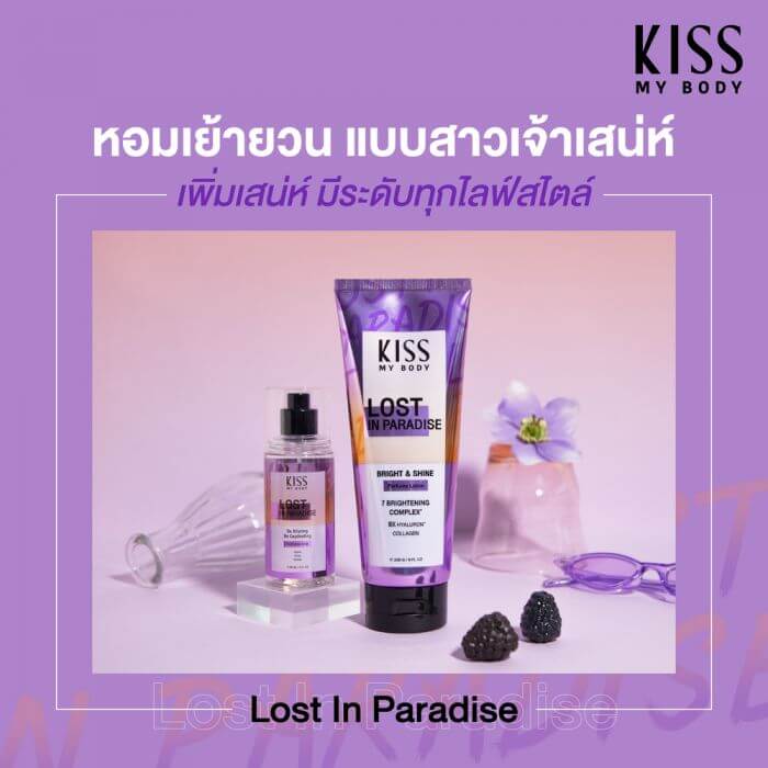 Kiss My Body,Kiss My Body Perfume Mist,Perfume Mist,สเปรย์น้ำหอม,